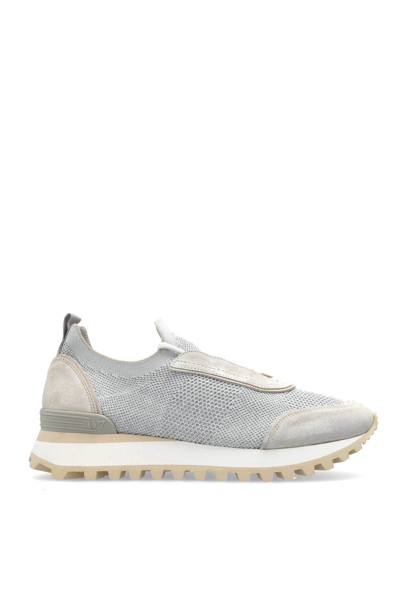 スニーカー Eleventy SS25 Eleventy Sneakers (K77SCAK07 SCA0K0120202) Eleventy Suede sneakers for Men - Beige in UAE | Level Shoes